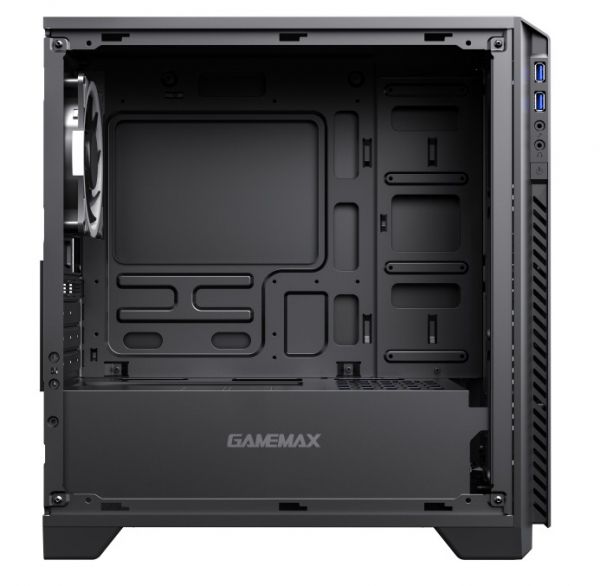  GameMax M63 Black,  , Mini Tower, Micro ATX / Mini ITX, 1USB 3.0, 1Type-C, 1x120  Fan -  4