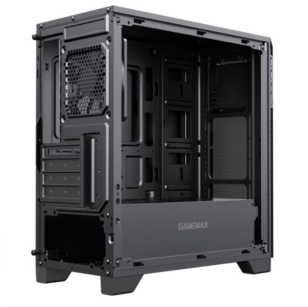  GameMax M63 Black,  , Mini Tower, Micro ATX / Mini ITX, 1USB 3.0, 1Type-C, 1x120  Fan -  5