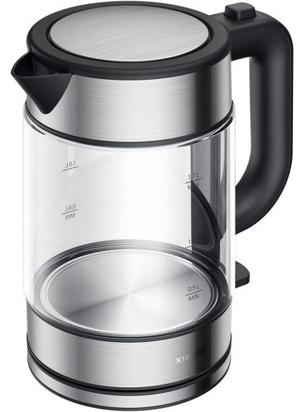  Xiaomi Electric Glass Kettle, Black, 2200W, 1.7  -  1