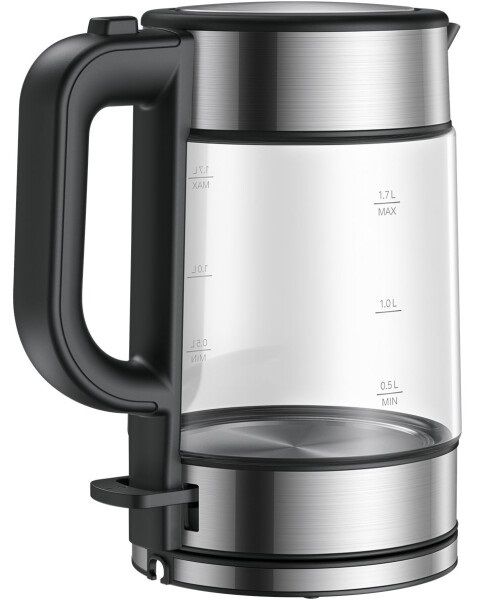  Xiaomi Electric Glass Kettle, Black, 2200W, 1.7  -  4