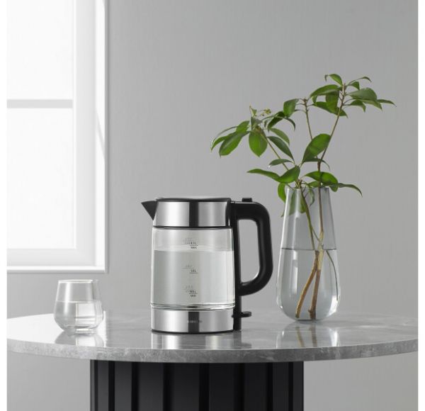  Xiaomi Electric Glass Kettle, Black, 2200W, 1.7  -  8