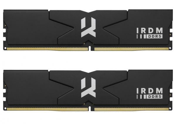  16Gb x 2 (32Gb Kit) DDR5, 6800 MHz, Goodram IRDM, Black, 34-40-40-80, 1.45V,   (IR-6800D5V64L34S/32GDC) -  1