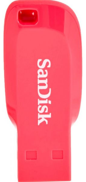 USB Flash Drive 64Gb SanDisk Cruzer Blade, Pink (SDCZ50C-064G-B35PE) -  2