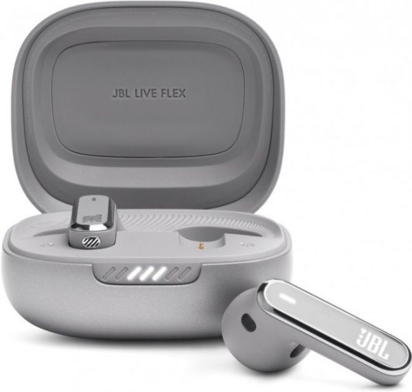  JBL Live Flex, Silver, Bluetooth, ,    ,  "JBL Deep Bass Sound" (JBLLIVEFLEXSVR) -  1