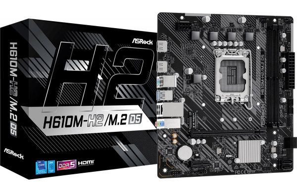   ASRock H610M-H2/M.2 D5 (s1700, Intel H610) -  1