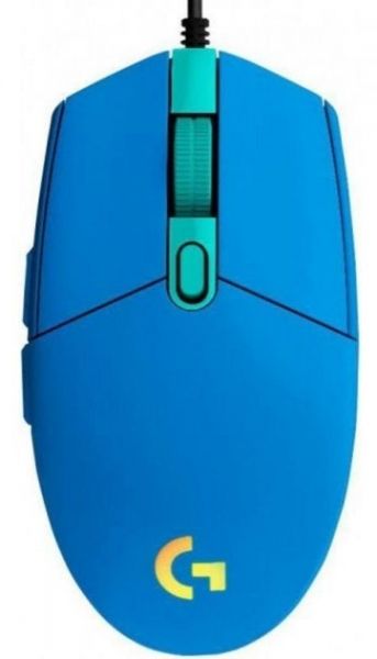  Logitech G102 LIGHTSYNC, Blue, USB, , 200-8000 dpi, RGB- LIGHTSYNC, 6      , 2.1  (910-005810) -  1