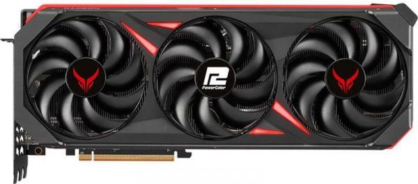  Radeon RX 7800 XT, PowerColor, RedDevil, 16Gb GDDR6, 256-bit, 1xHDMI/3xDP, 2565/19500 MHz, 2x8-pin (RX 7800 XT 16G-E/OC) -  2