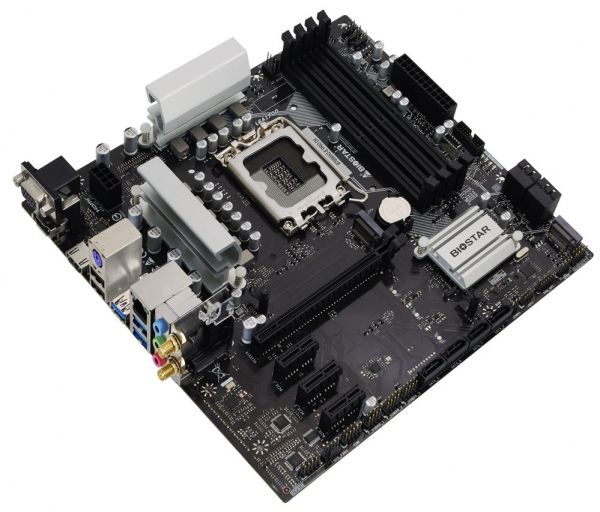   LGA1700, Biostar B760MX2-E PRO D4, B760, 4xDDR4, Int.Video(CPU), 8xSATA3, 2xM.2, 1xPCI-E 4.0 x16, 3xPCI-E 3.0 x1, ALC897, RTL8125B, 6xUSB3.2/8xUSB2.0, VGA/HDMI/DP, Micro ATX -  3