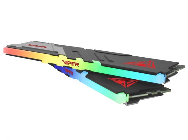 ' 16Gb x 2 (32Gb Kit) DDR5, 6800 MHz, Patriot Venom RGB, Black, 34-44-44-84, 1.4V,   (PVVR532G680C34K) -  2