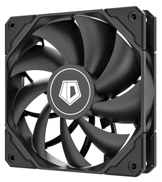  120 , ID-Cooling TF-12025-PRO BLACK, 120x120x25 , 700-1800 /, 15.2-35.2 , 4-pin (PWM), 82.5CFM ,   -  3