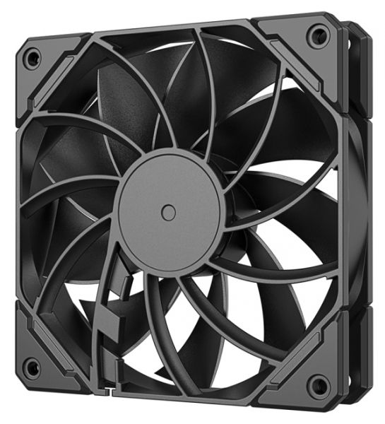  120 , ID-Cooling TF-12025-PRO BLACK, 120x120x25 , 700-1800 /, 15.2-35.2 , 4-pin (PWM), 82.5CFM ,   -  4