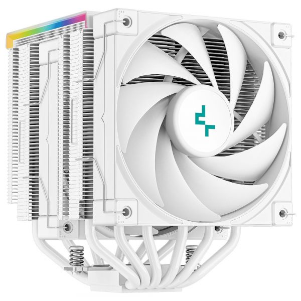    Deepcool AK620 DIGITAL, White, 2x120 , LCD ,  Intel 1700/1200/115x/2011/2066, AMD AMx/FMx,  162  (R-AK620-WHADMN-G) -  2