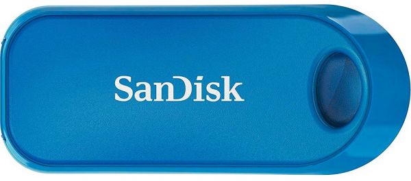   USB 32Gb SanDisk Cruzer Snap, Blue, USB 2.0 (SDCZ62-032G-G35B) -  3