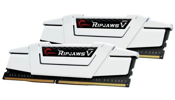  ' DDR4 2  16GB 3600MHz G.SKILL RipjawsV WHITE 1.35V CL18 (box) (F4-3600C18D-32GVW) -  2