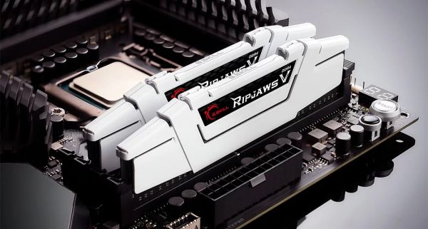  ' DDR4 2  16GB 3600MHz G.SKILL RipjawsV WHITE 1.35V CL18 (box) (F4-3600C18D-32GVW) -  3