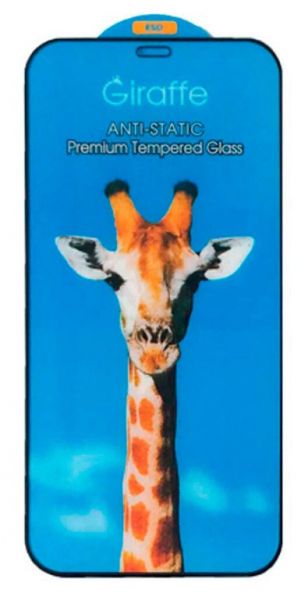    Samsung A34 5G (A346), GIRAFFE Anti-static glass, Black -  1