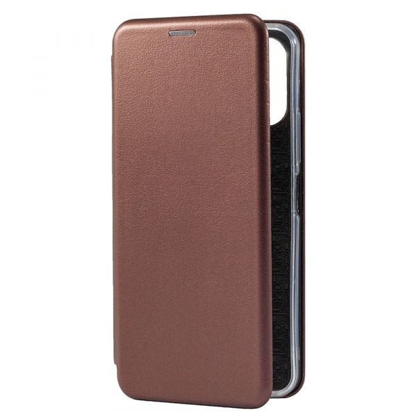 -   Xiaomi Redmi 12, Premium Leather Case Marsala -  1