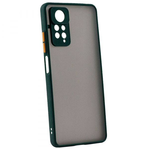     Xiaomi Redmi Note 12 Pro 4G, Gingle Matte Case (strong) Dark Green -  1