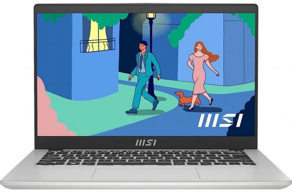  14" MSI Modern 14 (C12MO-896XUA) Urban Silver 14.0"  LED Full HD 1920x1080 IPS, Intel Core i3-1215U 3.3-4.4GHz, RAM 8Gb, SSD 512Gb, Intel UHD Graphics, DOS -  1