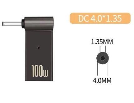     STLab Type-C - DC 4.0x1.35, 100 ,  Asus (PD100W-4.0x1.35mm) -  2