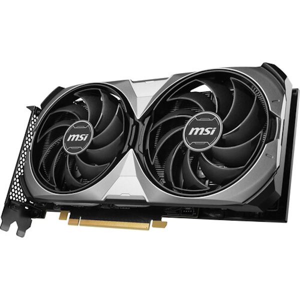  GeForce RTX 4070 SUPER, MSI, VENTUS 2X OC, 12Gb GDDR6X, 192-bit, HDMI/3xDP, 2520/21000 MHz, 16-pin (RTX 4070 SUPER 12G VENTUS 2X OC) -  7