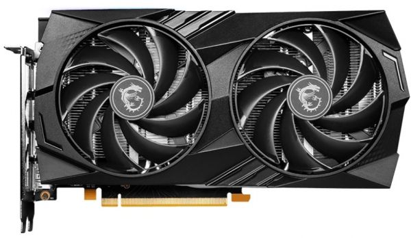  GeForce RTX 4060, MSI, GAMING, 8Gb GDDR6, 128-bit, HDMI/3xDP, 2475/17000 MHz, 8-pin (RTX 4060 GAMING 8G) -  2