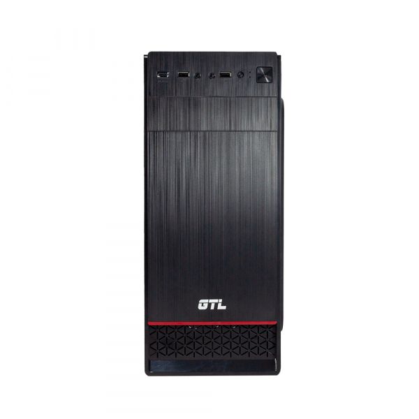  GTL T1610 Black,  , Mini Tower, Micro ATX / Mini ITX, 2xUSB 2.0, 370x176x410 , 0.4 , 2.6  -  3