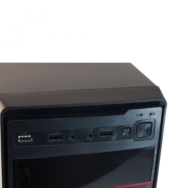  GTL T1668 Black,  , Mini Tower, Micro ATX / Mini ITX, 2xUSB 2.0, 370x176x410 , 0.4 , 2.6  -  7