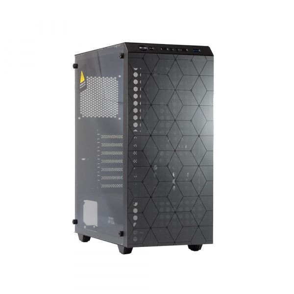  GTL 2625B1 Black,  , Mid Tower, ATX / Micro ATX / Mini ITX, 2xUSB 2.0, 1xUSB 3.0, 375x200x430 , 0.4 , 3.5  -  1