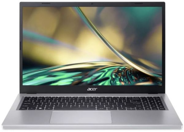  15" Acer Aspire 3 A315-510P (NX.KDHEX.00N) Pure Silver 15.6" FullHD 1920x1080 , Intel Core i3-N305 1.8-3.8GHz, RAM 8GB, SSD 256GB, Intel UHD Graphics Xe 32EUs, DOS -  1