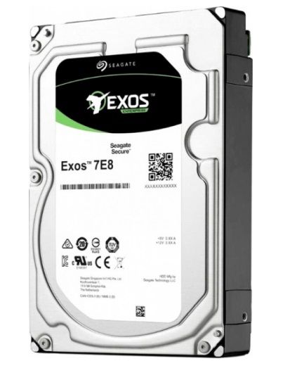   3.5" 3Tb Seagate Exos 7E8, SATA3, 256Mb, 7200 rpm (ST3000NM000A) -  1