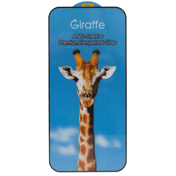    Apple 14 Pro Max, GIRAFFE Anti-static glass, Black -  1