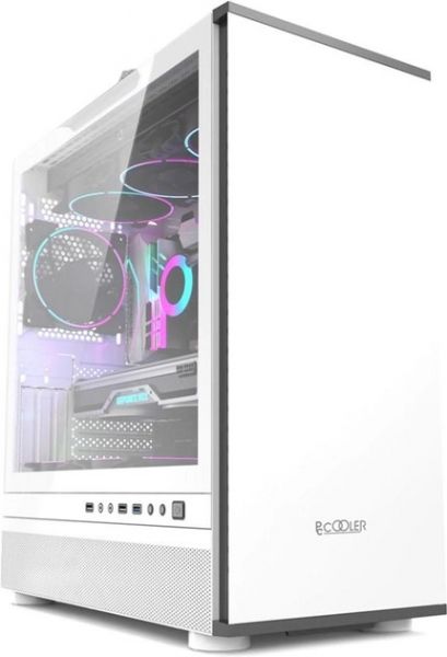  PcCooler MASTER IE200W, White, Full Tower,  ,  E-ATX / ATX / Micro ATX / Mini ITX, 1xUSB 3.0 / 2xUSB 2.0, . CPU - 180  / GPU - 380 , 1x120  ARGB,      -  1