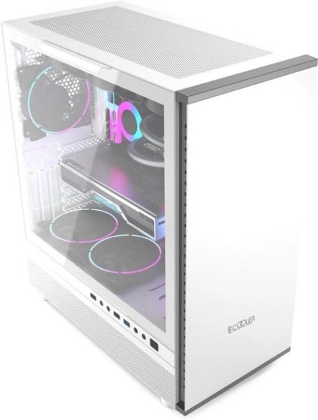  PcCooler MASTER IE200W, White, Full Tower,  ,  E-ATX / ATX / Micro ATX / Mini ITX, 1xUSB 3.0 / 2xUSB 2.0, . CPU - 180  / GPU - 380 , 1x120  ARGB,      -  2