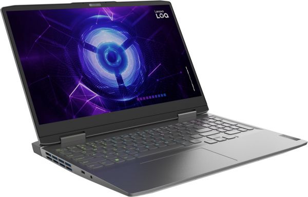  15" Lenovo LOQ 15IRH8 (82XV00WMRM) Storm Grey 15.6" Full HD 1920x1080 IPS  144 , Intel Core i5-12450H 2.0-4.4GHz, RAM 8GB, SSD 512GB, nVidia GeForce RTX 2050 6Gb, DOS -  1