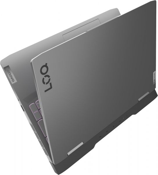  15" Lenovo LOQ 15IRH8 (82XV00WMRM) Storm Grey 15.6" Full HD 1920x1080 IPS  144 , Intel Core i5-12450H 2.0-4.4GHz, RAM 8GB, SSD 512GB, nVidia GeForce RTX 2050 6Gb, DOS -  5