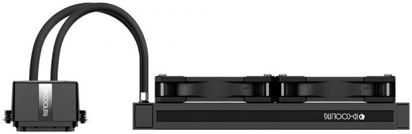    ID-Cooling DashFlow 240 Basic Black, Intel LGA2066/2011/1700/1200/1151/1150/1155/1156  AMD AM5/AM4,  260 TDP -  3