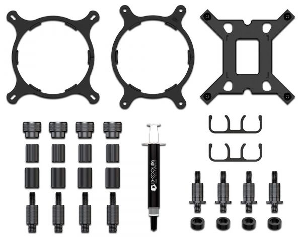    ID-Cooling FX240 ARGB, Intel: 1700/1200/2066/2011/1366/1151/1150/1155/1156, AMD: AM4/AM5,  250  -  8