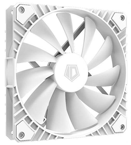  140 , ID-Cooling WF-14025-XT WHITE V2, 140x140x25 , 800~160010% /, 32.6 , 76.8CFM, 4-pin,   -  2