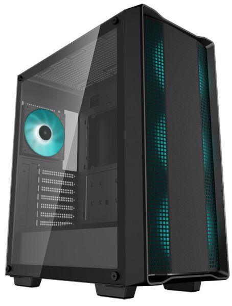  Deepcool CC560 V2, Black,  , Mid Tower, ATX / Micro ATX / Mini ITX, . CPU - 165  / GPU - 370 , 1xUSB 3.0 / 1xUSB 2.0, 4x120  LED,      (R-CC560-BKGAA4-G-2) -  1