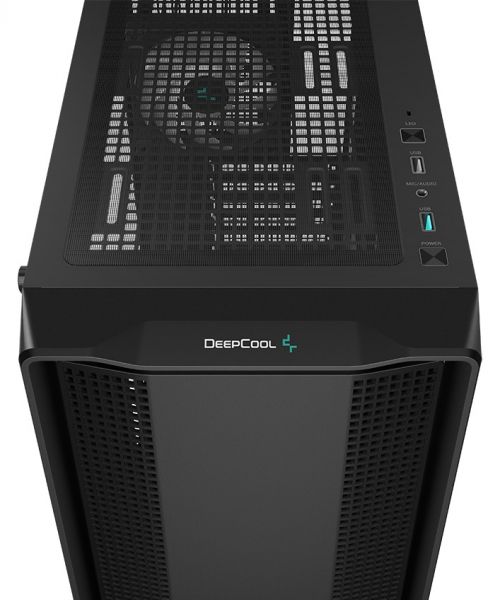  Deepcool CC560 V2, Black,  , Mid Tower, ATX / Micro ATX / Mini ITX, . CPU - 165  / GPU - 370 , 1xUSB 3.0 / 1xUSB 2.0, 4x120  LED,      (R-CC560-BKGAA4-G-2) -  8