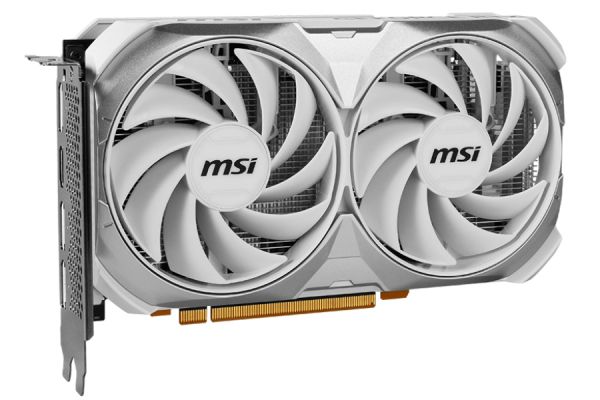  GeForce RTX 4060, MSI, VENTUS 2X (White Edition), 8Gb GDDR6, 128-bit, HDMI/3xDP, 2475/17000 MHz, 8-pin (RTX 4060 VENTUS 2X WHITE 8G) -  3