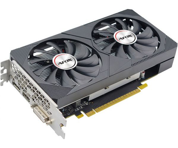 ³ GeForce GTX 1650, AFOX, 4Gb GDDR6, 128-bit, DVI/HDMI/DP, 1590/12000 MHz, 6-pin (AF1650-4096D6H3-V4) -  4