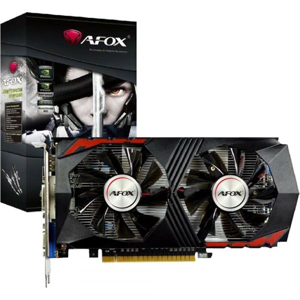 ³ GeForce GTX 750 Ti, AFOX, 2Gb GDDR5, 128-bit, DVI/HDMI/DP, 1020/5400 MHz (AF750TI-2048D5H5-V8) -  1