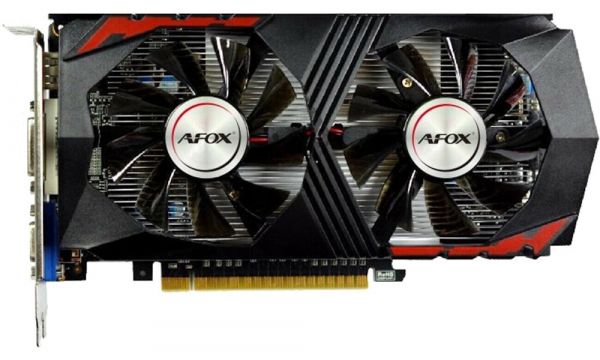 ³ GeForce GTX 750 Ti, AFOX, 2Gb GDDR5, 128-bit, DVI/HDMI/DP, 1020/5400 MHz (AF750TI-2048D5H5-V8) -  2