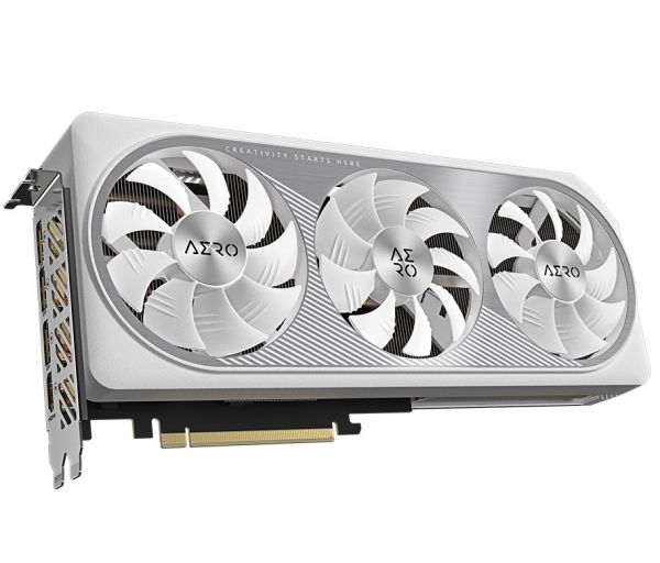  GeForce RTX 4070, Gigabyte, AERO OC V2, 12Gb GDDR6X, 192-bit, HDMI/3xDP, 2565/21000 MHz, 8-pin (GV-N4070AERO OCV2-12GD) -  3