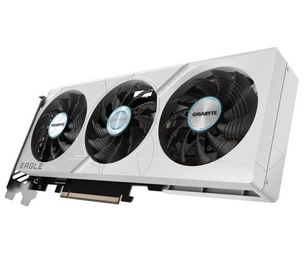  GeForce RTX 4060 Ti, Gigabyte, EAGLE OC ICE (White Edition), 8Gb GDDR6, 128-bit, 2xHDMI/2xDP, 2550/18000 MHz, 8-pin (GV-N406TEAGLEOC ICE-8GD) -  4