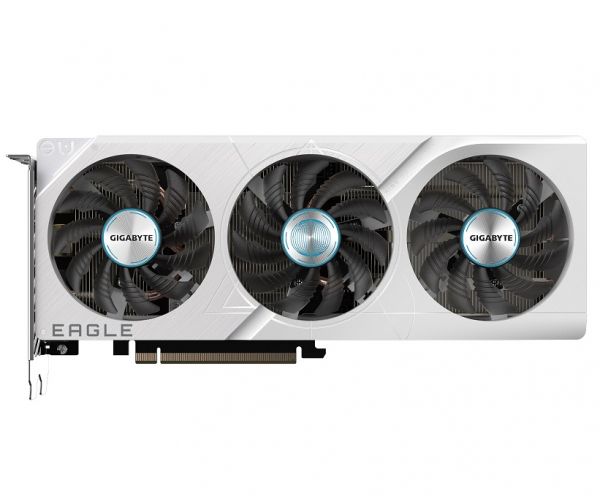  GeForce RTX 4060 Ti, Gigabyte, EAGLE OC ICE (White Edition), 8Gb GDDR6, 128-bit, 2xHDMI/2xDP, 2550/18000 MHz, 8-pin (GV-N406TEAGLEOC ICE-8GD) -  3