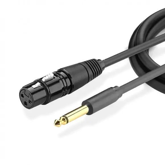    XLR, Black, 3 , Ugreen (AV131) -  1