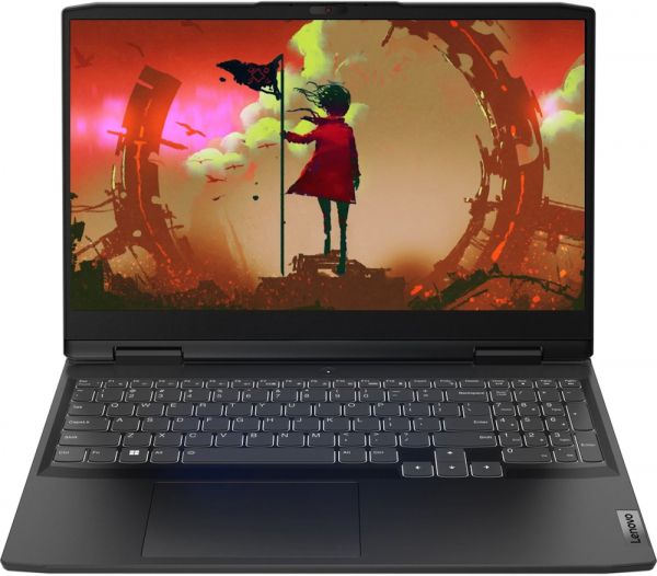  15" Lenovo IdeaPad Gaming 3 15ARH7 (82SB00SLUS) Shadow Black 15.6" FullHD 1920x1080 IPS , AMD Ryzen 5 7535HS 3.3-4.5GHz, RAM 8GB, SSD 512GB, nVidia GeForce RTX 2050 4GB, Windows 11 Home -  2